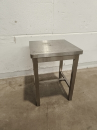 Rvs tafel - 50x50x70 cm